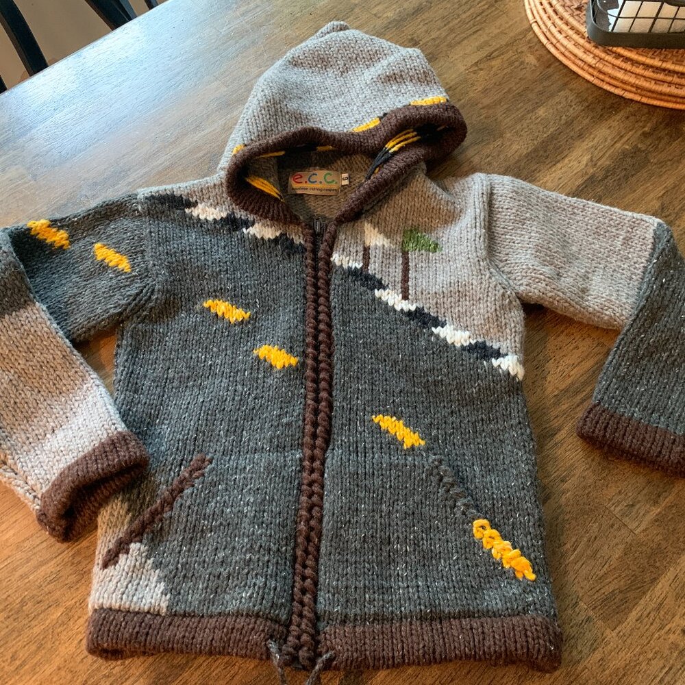Race Car Zip-Up Sweater